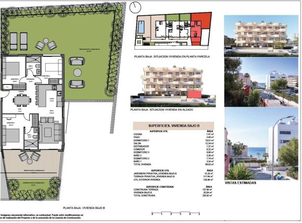 For sale - Ground floor apartment - El Campello - Muchavista