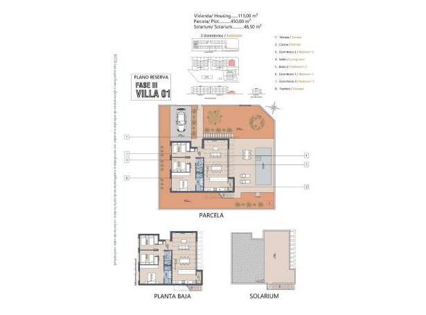 For sale - Detached Villa - Los Alcazares - Serena Golf Resort