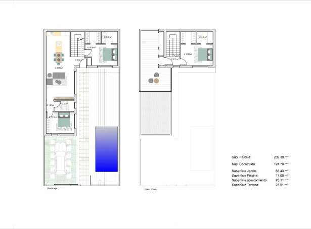 For sale - Semi Detached / Linked Villa - San Javier & San Pedro Del Pinatar - San Javier Town