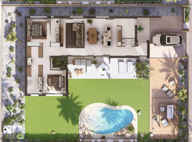 For sale - Villa - Banos y Mendigo - Altaona Golf