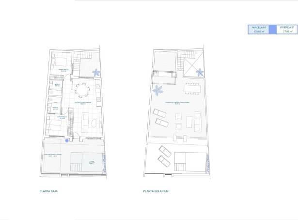 For sale - Semi Detached / Linked Villa - San Javier & San Pedro Del Pinatar - El Alba Resort