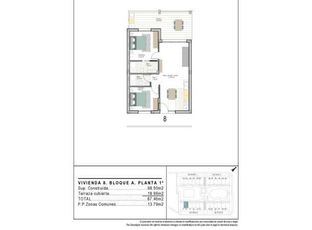 For sale - Apartment - San Javier & San Pedro Del Pinatar - San Cayetano