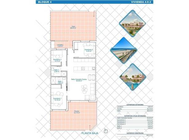 For sale - Apartment - Pilar de La Horadada - Lo Monte