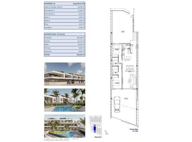 For sale - Bungalow - Pilar de La Horadada - pueblo