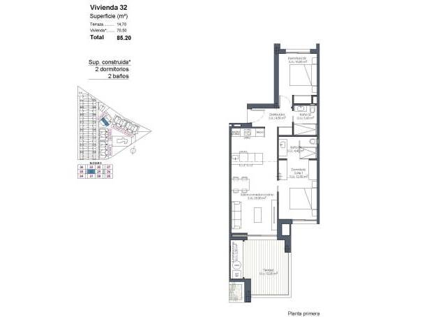 For sale - Apartment - Los Alcazares - Serena Golf Resort