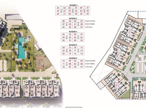 For sale - Apartment - Los Alcazares - Serena Golf Resort