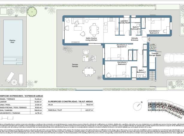 For sale - Detached Villa - Murcia  - Corvera Golf