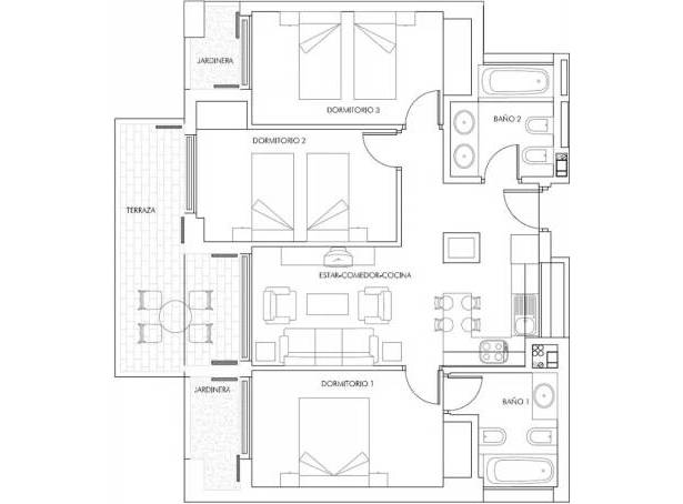 For sale - Penthouse - Vera - Puerto del Rey