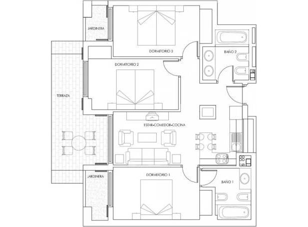 For sale - Apartment - Vera - Puerto del Rey