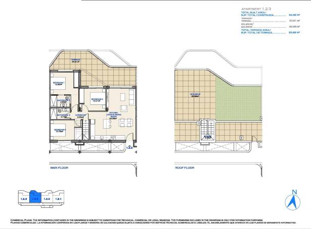 For sale - Penthouse - Los Alcazares - Serena Golf Resort