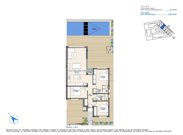 For sale - Detached Villa - Los Alcazares - Serena Golf Resort