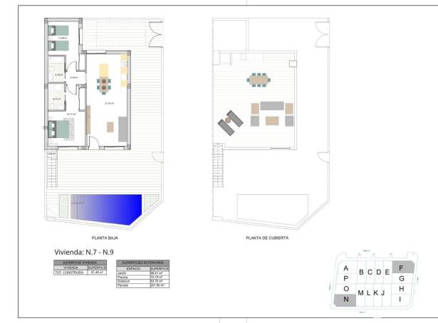 For sale - Semi Detached / Linked Villa - San Javier & San Pedro Del Pinatar - El Alba Resort