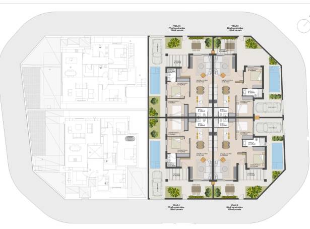 For sale - Semi Detached / Linked Villa - San Javier & San Pedro Del Pinatar - El Alba Resort