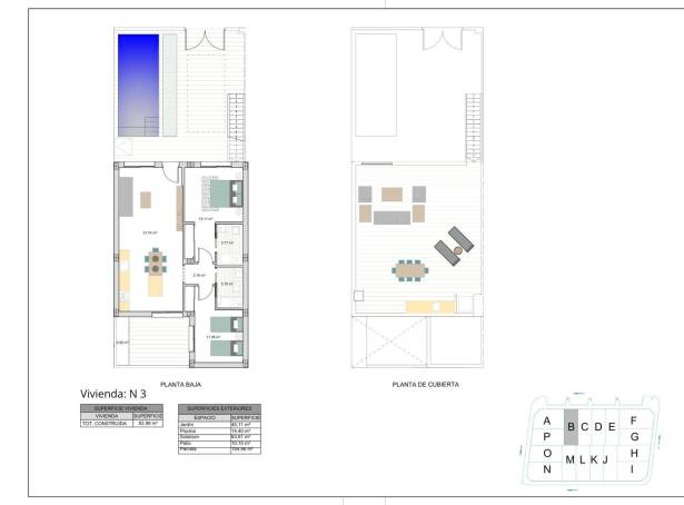 For sale - Semi Detached / Linked Villa - San Javier & San Pedro Del Pinatar - El Alba Resort