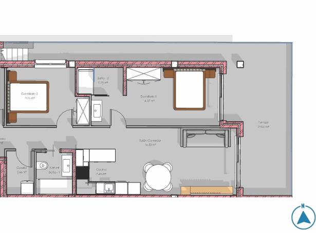 For sale - Penthouse - Guardamar & Vega Baja - El Raso