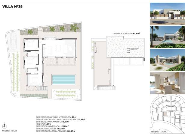 For sale - Detached Villa - Fuente Alamo - Hacienda Del Alamo Golf Resort