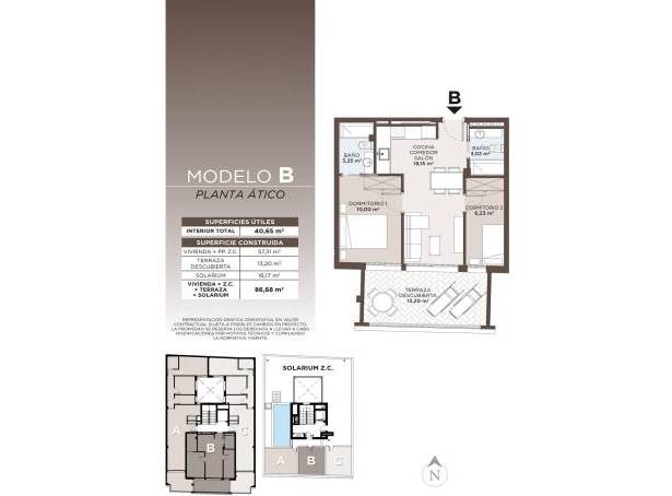 For sale - Penthouse - Torrevieja - Playa de El Cura