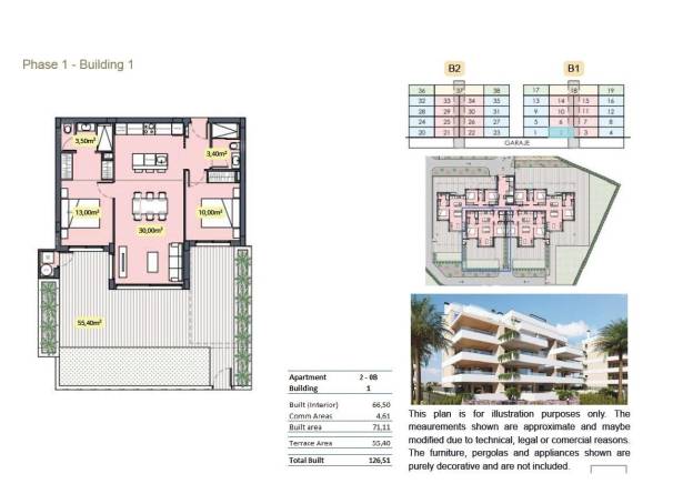 For sale - Apartment - Los Alcazares - Santa Rosalia Lake Resort