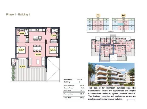 For sale - Apartment - Los Alcazares - Santa Rosalia Lake Resort