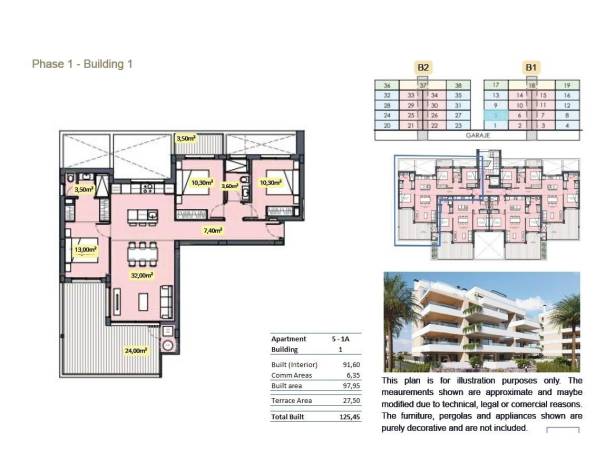 For sale - Apartment - Los Alcazares - Santa Rosalia Lake Resort