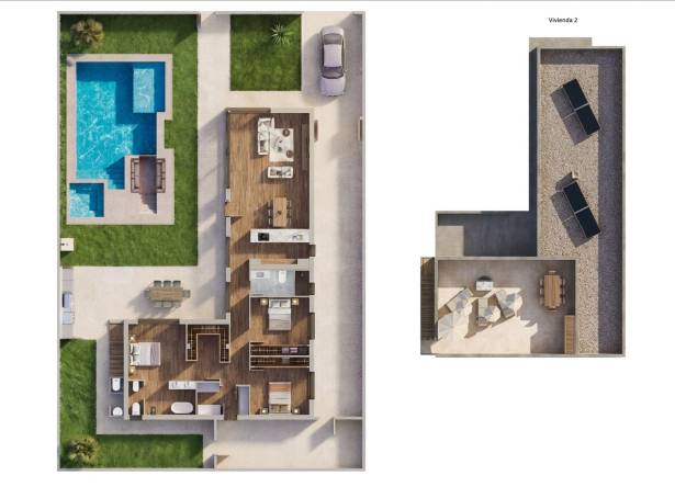 For sale - Detached Villa - San Javier & San Pedro Del Pinatar - Sucina