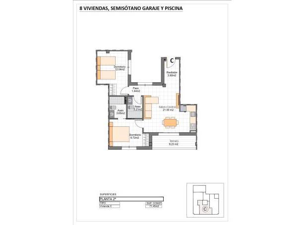 For sale - Penthouse - San Javier & San Pedro Del Pinatar - San Pedro Del Pinatar & Lo Pagan