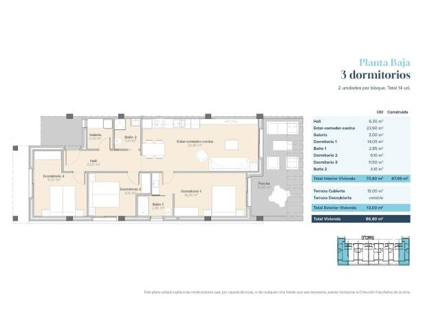 For sale - Apartment - Vera - Vera Playa