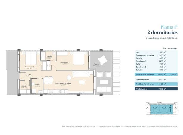 For sale - Apartment - Vera - Vera Playa