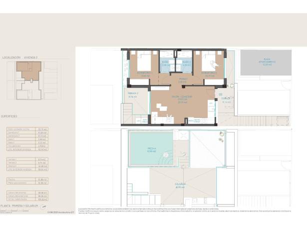 For sale - Top Floor Bungalow - San Javier & San Pedro Del Pinatar - San Pedro Del Pinatar & Lo Pagan