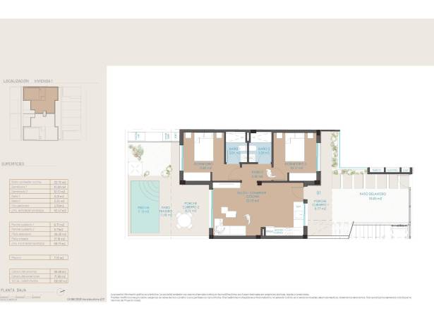 For sale - Ground Floor Bungalow - San Javier & San Pedro Del Pinatar - San Pedro Del Pinatar & Lo Pagan