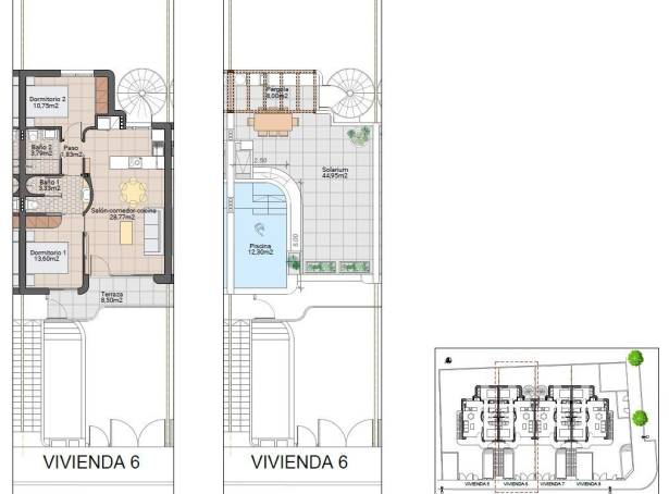 For sale - Top Floor Bungalow - Pilar De La Horadada - Pilar De La Horadada 