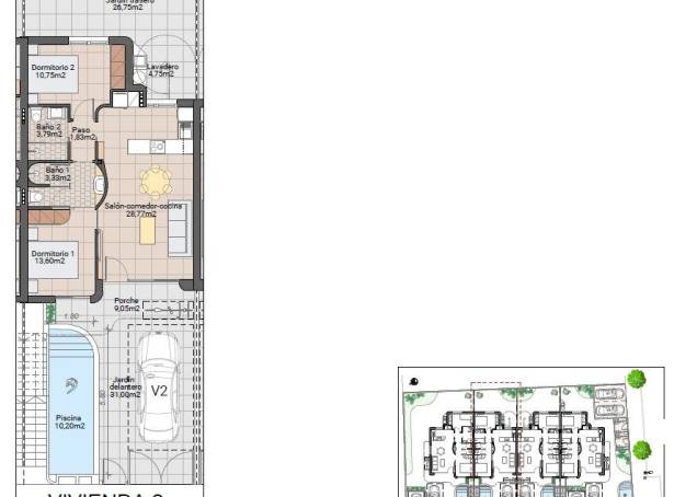 For sale - Ground Floor Bungalow - Pilar De La Horadada - Pilar De La Horadada 