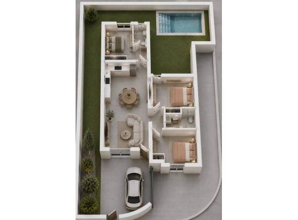 For sale - Semi Detached / Linked Villa - Mazarron - Mazarron Country Club