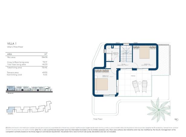 For sale - Semi Detached / Linked Villa - Murcia  - El Valle Golf
