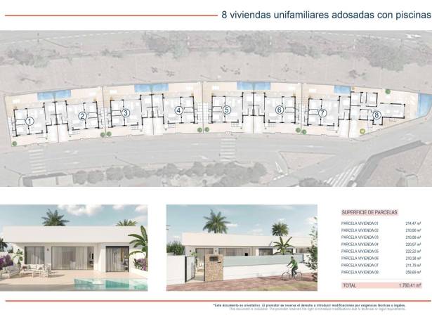 For sale - Semi Detached / Linked Villa - San Javier & San Pedro Del Pinatar - Sucina