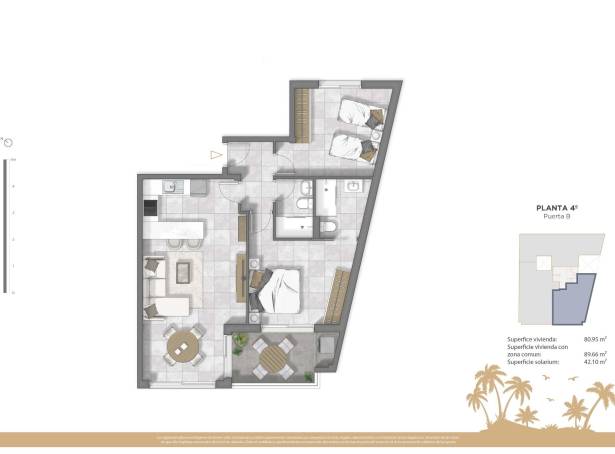 For sale - Penthouse - Guardamar del Segura - Pueblo