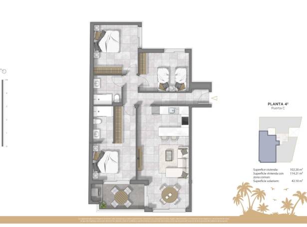 For sale - Penthouse - Guardamar del Segura - Pueblo
