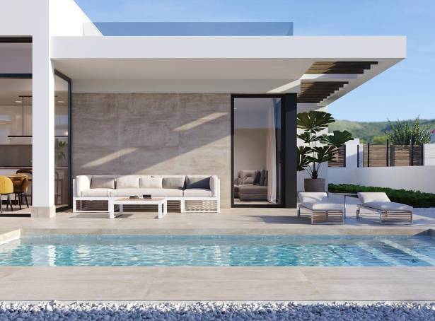 For sale - Detached Villa - Fuente Alamo - Hacienda Del Alamo Golf Resort