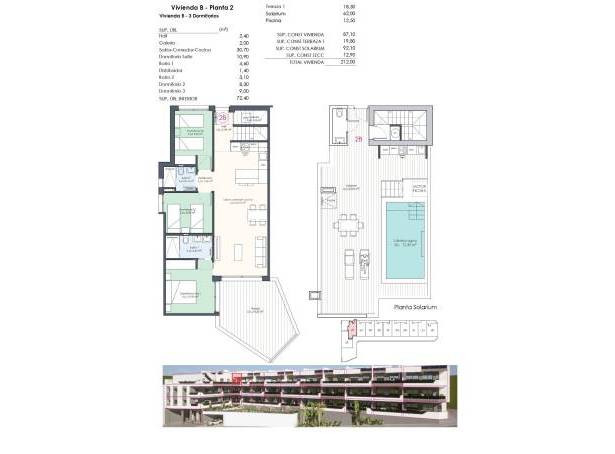 For sale - Penthouse - Guardamar & Vega Baja - Benijofar