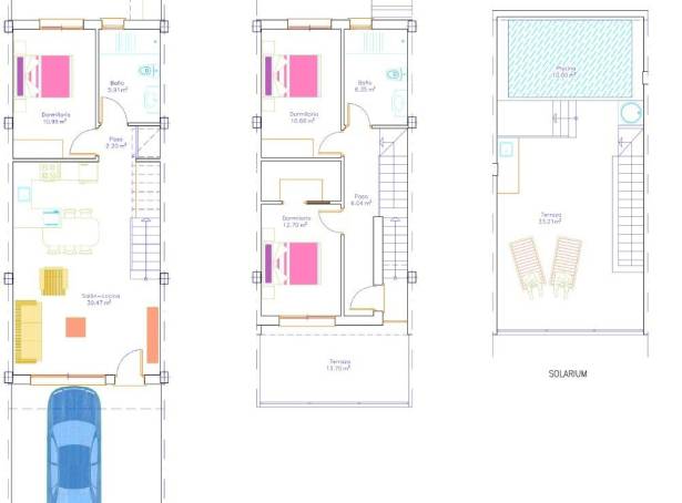 For sale - Semi Detached / Linked Villa - San Javier & San Pedro Del Pinatar - San Pedro Del Pinatar & Lo Pagan