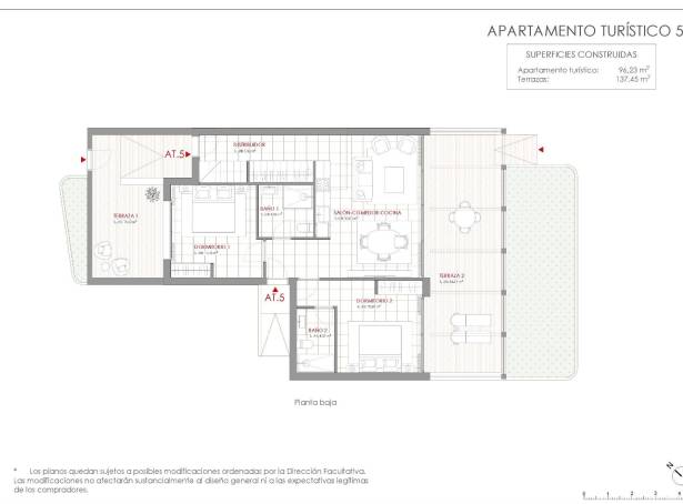 For sale - Semi Detached / Linked Villa - Cartagena - La Manga Club (Golf Resort)