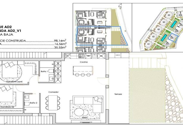 For sale - Ground Floor Bungalow - Los Alcazares - Santa Rosalia Lake Resort