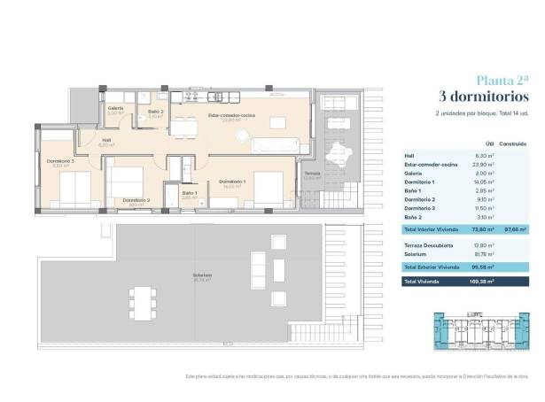 For sale - Penthouse - Vera - Vera Playa