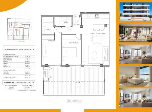 For sale - Apartment - Guardamar & Vega Baja - Benijofar