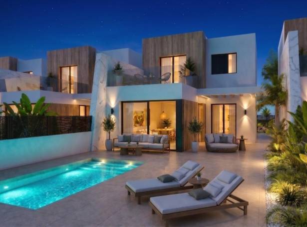 For sale - Semi Detached / Linked Villa - Los Alcazares - Santa Rosalia Lake Resort