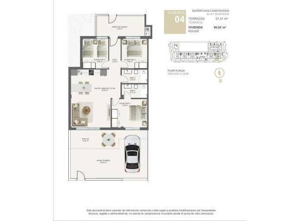 For sale - Bungalow - Pilar de La Horadada - El Mojón