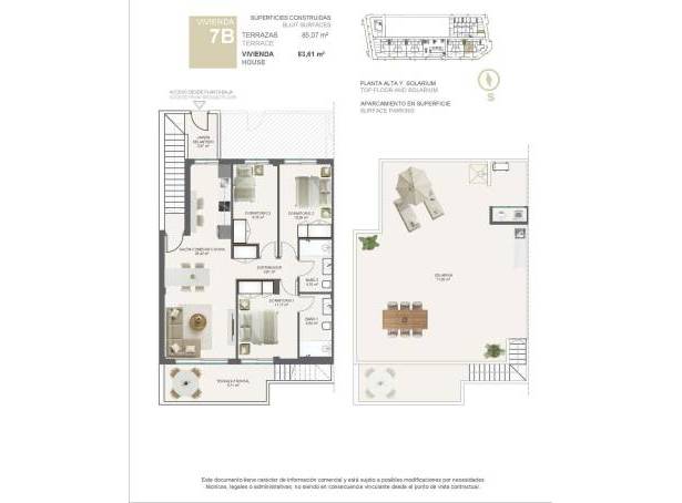 For sale - Top Floor Bungalow - Pilar De La Horadada - Torre De La Horadada