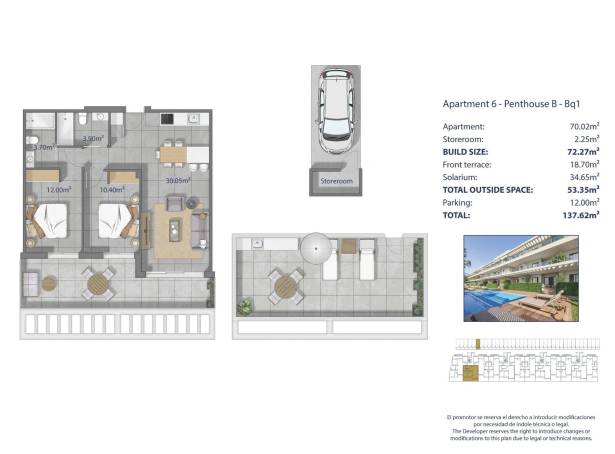 For sale - Penthouse - Los Alcazares - Los Narejos-punta Calera