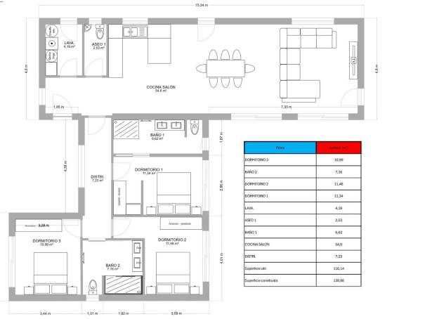 For sale - Detached Villa - Elche - Pinoso & El Prat 