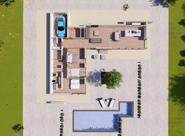 For sale - Detached Villa - Elche - Pinoso & El Prat 